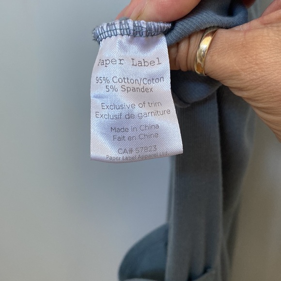 Paper Label Nicola Playsuit Ash Green Size S - Picture 10 of 11